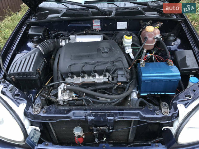 Синий ЗАЗ Ланос, объемом двигателя 1.3 л и пробегом 200 тыс. км за 1599 $, фото 5 на Automoto.ua