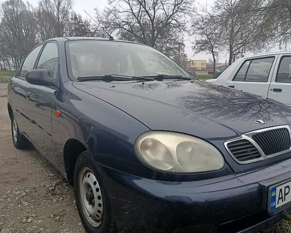 Синий ЗАЗ Ланос, объемом двигателя 1.3 л и пробегом 153 тыс. км за 2000 $, фото 2 на Automoto.ua