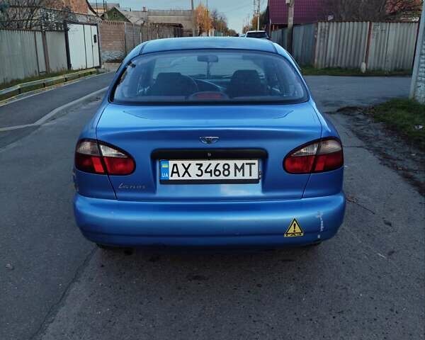 Синий ЗАЗ Ланос, объемом двигателя 1.5 л и пробегом 193 тыс. км за 1950 $, фото 1 на Automoto.ua