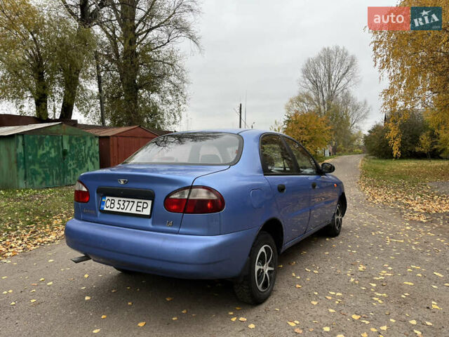 Синий ЗАЗ Ланос, объемом двигателя 1.4 л и пробегом 225 тыс. км за 2100 $, фото 5 на Automoto.ua