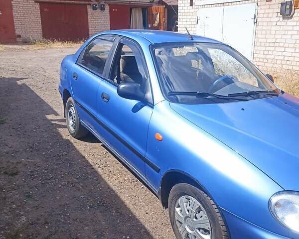Синий ЗАЗ Ланос, объемом двигателя 1.39 л и пробегом 80 тыс. км за 2300 $, фото 1 на Automoto.ua