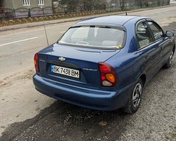 Синій ЗАЗ Ланос, об'ємом двигуна 1.5 л та пробігом 189 тис. км за 2750 $, фото 6 на Automoto.ua