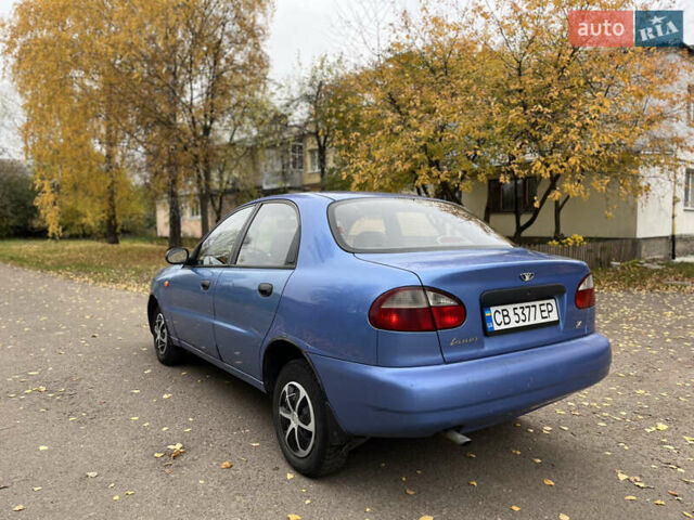 Синій ЗАЗ Ланос, об'ємом двигуна 1.4 л та пробігом 225 тис. км за 2000 $, фото 7 на Automoto.ua