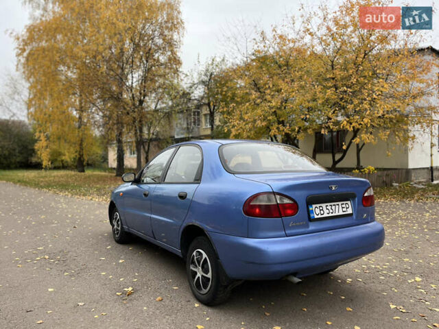 Синий ЗАЗ Ланос, объемом двигателя 1.4 л и пробегом 225 тыс. км за 2100 $, фото 7 на Automoto.ua