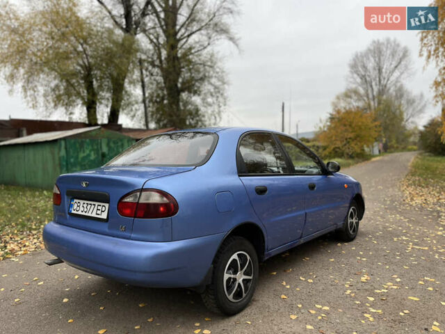 Синий ЗАЗ Ланос, объемом двигателя 1.4 л и пробегом 225 тыс. км за 2100 $, фото 6 на Automoto.ua