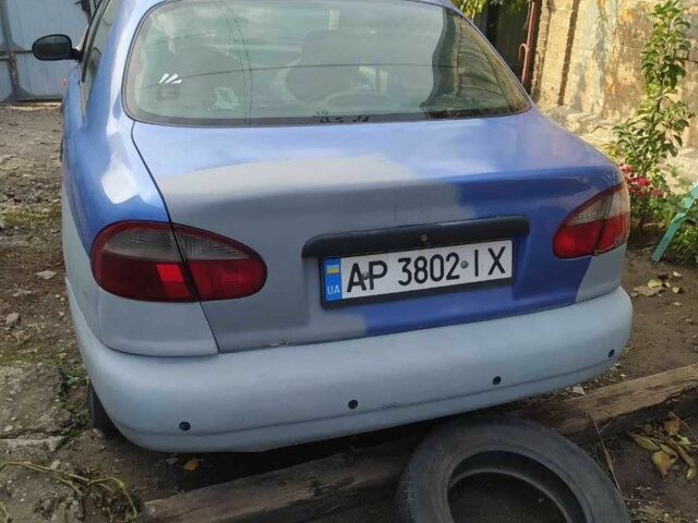 Синій ЗАЗ Ланос, об'ємом двигуна 1.4 л та пробігом 200 тис. км за 1200 $, фото 2 на Automoto.ua