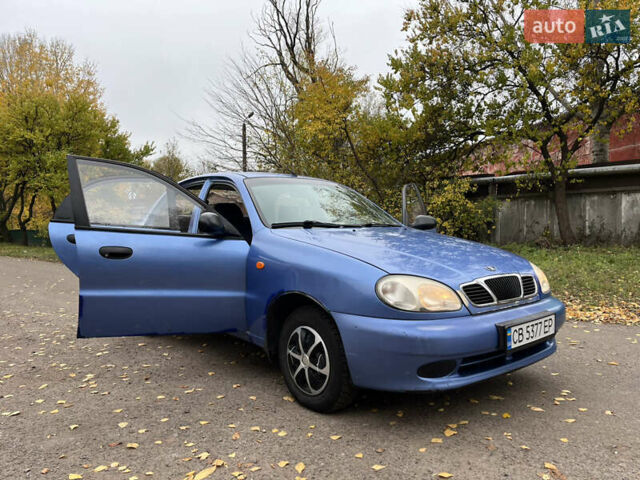 Синій ЗАЗ Ланос, об'ємом двигуна 1.4 л та пробігом 225 тис. км за 2000 $, фото 9 на Automoto.ua