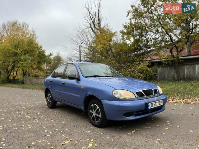 Синий ЗАЗ Ланос, объемом двигателя 1.4 л и пробегом 225 тыс. км за 2100 $, фото 1 на Automoto.ua