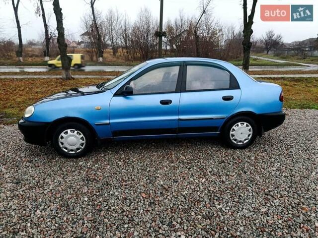 Синий ЗАЗ Ланос, объемом двигателя 1.4 л и пробегом 180 тыс. км за 1600 $, фото 16 на Automoto.ua