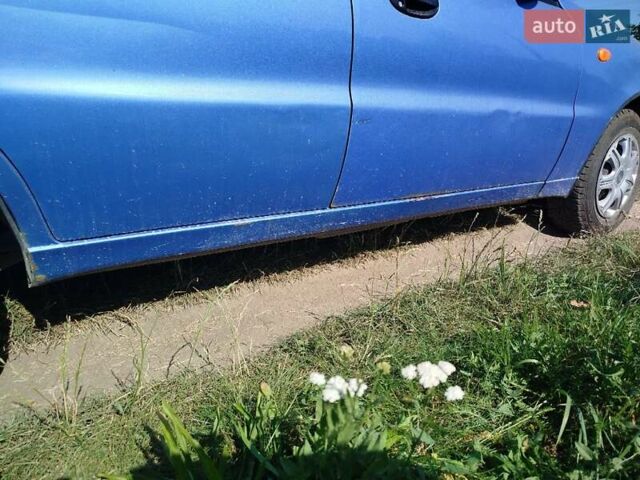 Синій ЗАЗ Ланос, об'ємом двигуна 1.39 л та пробігом 180 тис. км за 2150 $, фото 14 на Automoto.ua