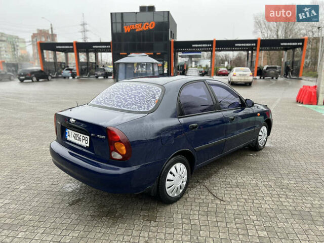 Синий ЗАЗ Ланос, объемом двигателя 1.5 л и пробегом 160 тыс. км за 2800 $, фото 4 на Automoto.ua