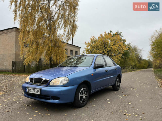 Синий ЗАЗ Ланос, объемом двигателя 1.4 л и пробегом 225 тыс. км за 2100 $, фото 3 на Automoto.ua