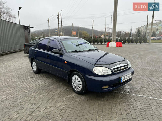 Синий ЗАЗ Ланос, объемом двигателя 1.5 л и пробегом 160 тыс. км за 2800 $, фото 2 на Automoto.ua