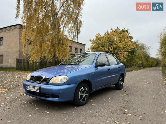 Синій ЗАЗ Ланос, об'ємом двигуна 1.4 л та пробігом 225 тис. км за 2000 $, фото 1 на Automoto.ua