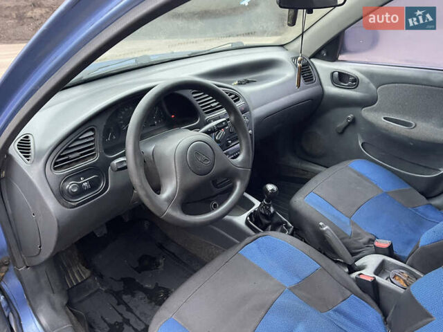 Синий ЗАЗ Ланос, объемом двигателя 1.39 л и пробегом 200 тыс. км за 1250 $, фото 4 на Automoto.ua