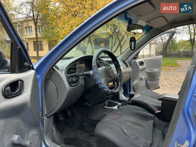 Синий ЗАЗ Ланос, объемом двигателя 1.4 л и пробегом 225 тыс. км за 2100 $, фото 16 на Automoto.ua