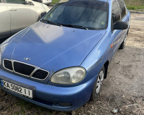 Синий ЗАЗ Ланос, объемом двигателя 1.39 л и пробегом 370 тыс. км за 1200 $, фото 5 на Automoto.ua