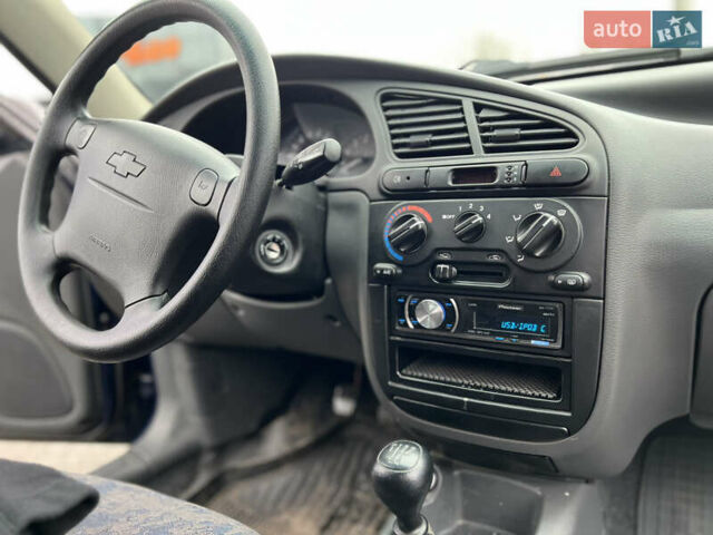 Синий ЗАЗ Ланос, объемом двигателя 1.5 л и пробегом 160 тыс. км за 2800 $, фото 14 на Automoto.ua