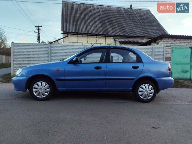 Синий ЗАЗ Ланос, объемом двигателя 1.5 л и пробегом 193 тыс. км за 1950 $, фото 2 на Automoto.ua