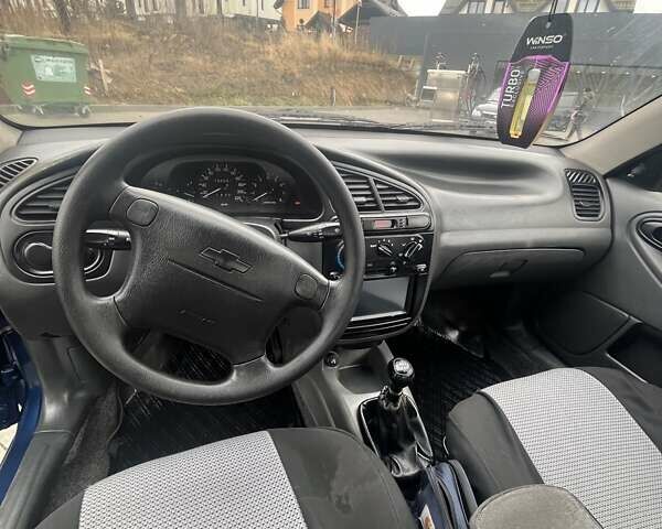 Синий ЗАЗ Ланос, объемом двигателя 1.5 л и пробегом 160 тыс. км за 2400 $, фото 3 на Automoto.ua