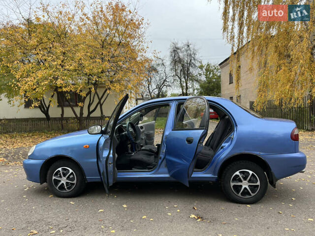 Синій ЗАЗ Ланос, об'ємом двигуна 1.4 л та пробігом 225 тис. км за 2000 $, фото 12 на Automoto.ua