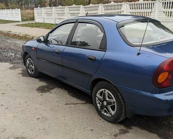 Синій ЗАЗ Ланос, об'ємом двигуна 1.5 л та пробігом 189 тис. км за 2750 $, фото 4 на Automoto.ua