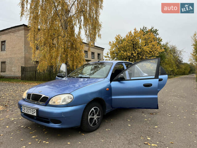 Синій ЗАЗ Ланос, об'ємом двигуна 1.4 л та пробігом 225 тис. км за 2000 $, фото 10 на Automoto.ua