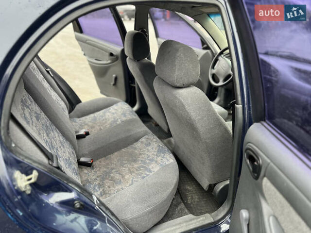 Синий ЗАЗ Ланос, объемом двигателя 1.5 л и пробегом 160 тыс. км за 2800 $, фото 10 на Automoto.ua