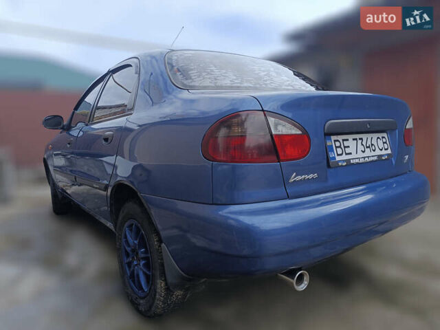 Синий ЗАЗ Ланос, объемом двигателя 1.39 л и пробегом 93 тыс. км за 2500 $, фото 4 на Automoto.ua