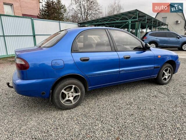 Синій ЗАЗ Ланос, об'ємом двигуна 1.4 л та пробігом 88 тис. км за 2699 $, фото 8 на Automoto.ua