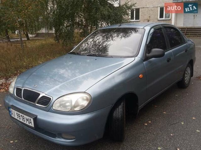 Синій ЗАЗ Ланос, об'ємом двигуна 1.39 л та пробігом 227 тис. км за 1200 $, фото 3 на Automoto.ua