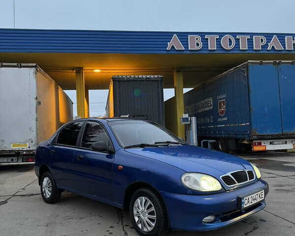 Синий ЗАЗ Ланос, объемом двигателя 1.5 л и пробегом 100 тыс. км за 1450 $, фото 2 на Automoto.ua