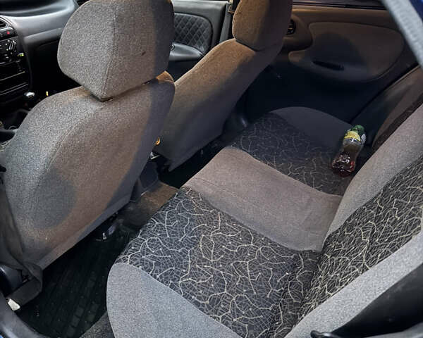 Синий ЗАЗ Ланос, объемом двигателя 1.5 л и пробегом 100 тыс. км за 1450 $, фото 8 на Automoto.ua