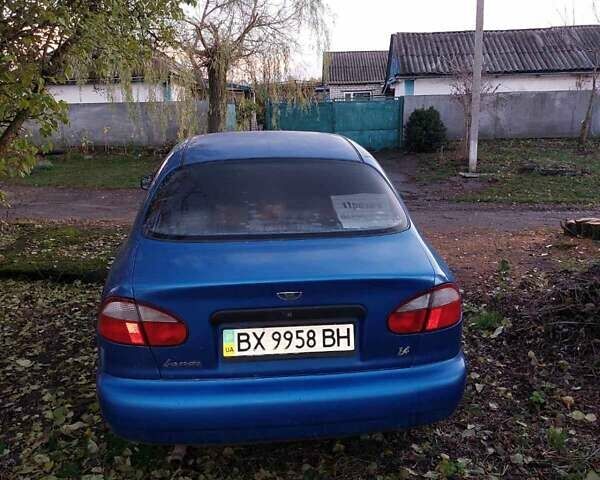 ЗАЗ Ланос 2008 в Кропивницком (Кировограде) на Automoto.ua Синий ЗАЗ Ланос, объемом двигателя 1.39 л и пробегом 177 тыс. км за 2400 $, фото 3 на Automoto.ua