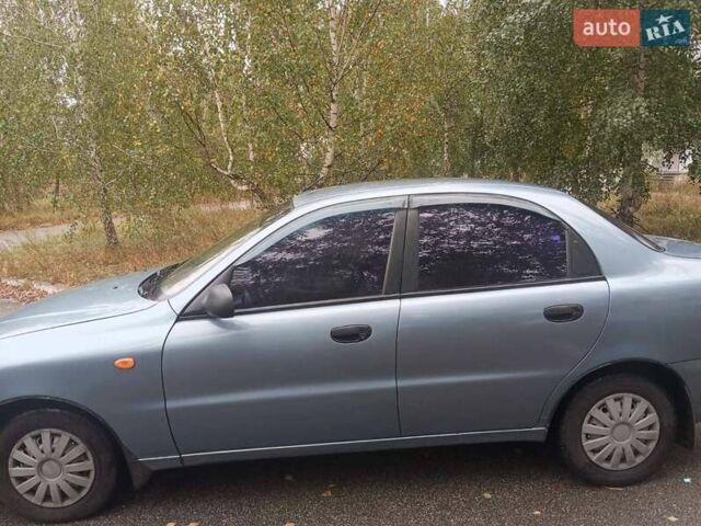 Синій ЗАЗ Ланос, об'ємом двигуна 1.39 л та пробігом 227 тис. км за 1200 $, фото 5 на Automoto.ua