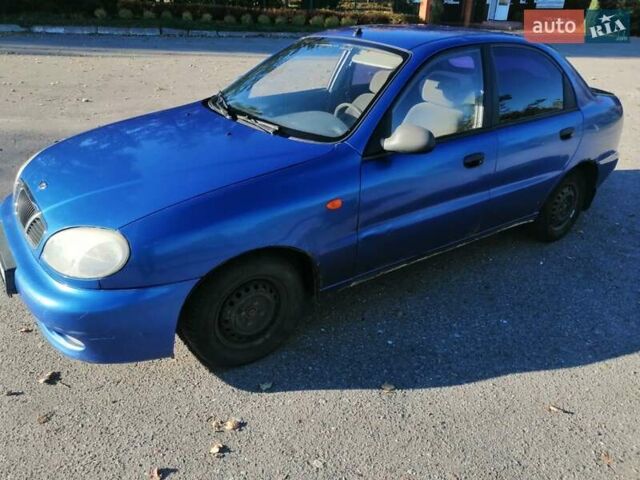 Синий ЗАЗ Ланос, объемом двигателя 1.5 л и пробегом 319 тыс. км за 1650 $, фото 1 на Automoto.ua