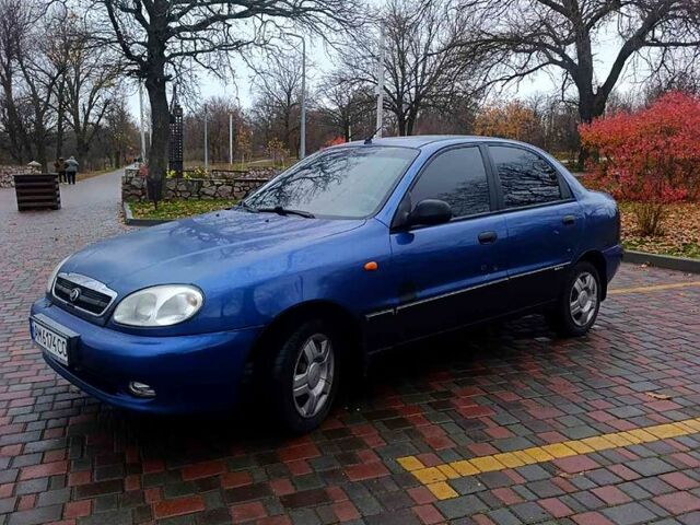 Синій ЗАЗ Ланос, об'ємом двигуна 1.6 л та пробігом 200 тис. км за 1750 $, фото 6 на Automoto.ua