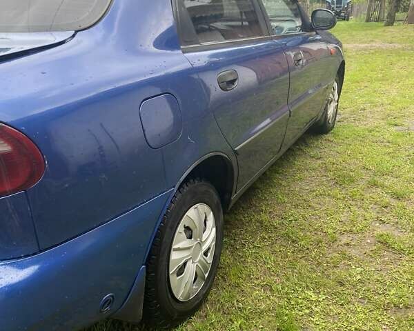 Синій ЗАЗ Ланос, об'ємом двигуна 1.39 л та пробігом 219 тис. км за 1700 $, фото 6 на Automoto.ua