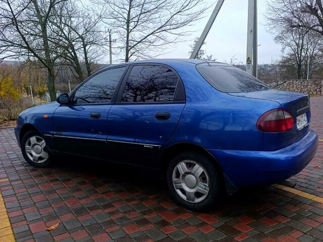 Синій ЗАЗ Ланос, об'ємом двигуна 1.6 л та пробігом 200 тис. км за 1750 $, фото 10 на Automoto.ua