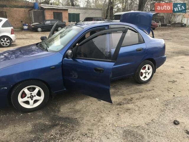 Синій ЗАЗ Ланос, об'ємом двигуна 1.5 л та пробігом 260 тис. км за 2300 $, фото 1 на Automoto.ua