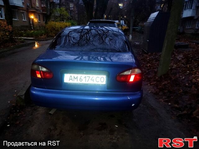 Синій ЗАЗ Ланос, об'ємом двигуна 1.6 л та пробігом 200 тис. км за 1750 $, фото 2 на Automoto.ua