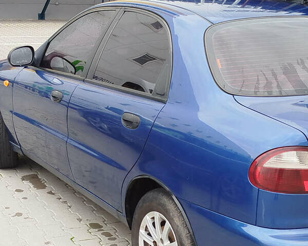 Синий ЗАЗ Ланос, объемом двигателя 1.6 л и пробегом 98 тыс. км за 2300 $, фото 3 на Automoto.ua