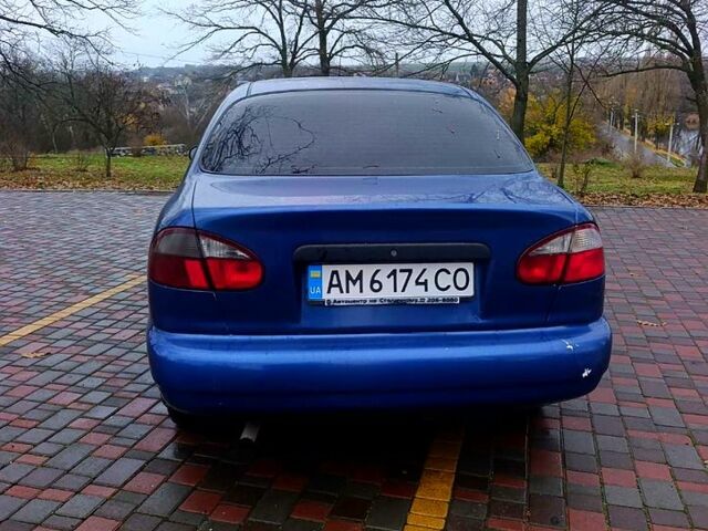 Синій ЗАЗ Ланос, об'ємом двигуна 1.6 л та пробігом 200 тис. км за 1750 $, фото 11 на Automoto.ua