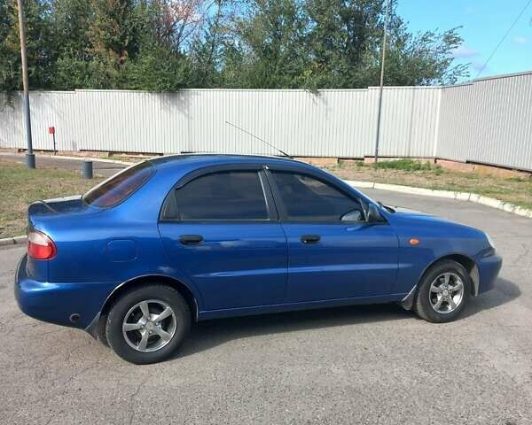 Синий ЗАЗ Ланос, объемом двигателя 1.3 л и пробегом 114 тыс. км за 3300 $, фото 6 на Automoto.ua