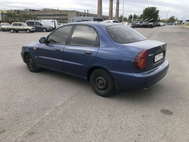 Синий ЗАЗ Ланос, объемом двигателя 1.6 л и пробегом 63 тыс. км за 4200 $, фото 5 на Automoto.ua