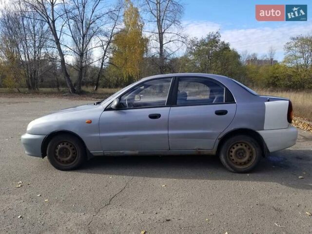 Синій ЗАЗ Ланос, об'ємом двигуна 1.5 л та пробігом 238 тис. км за 1500 $, фото 2 на Automoto.ua