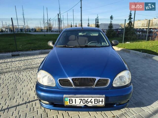 Синий ЗАЗ Ланос, объемом двигателя 1.35 л и пробегом 83 тыс. км за 2999 $, фото 3 на Automoto.ua