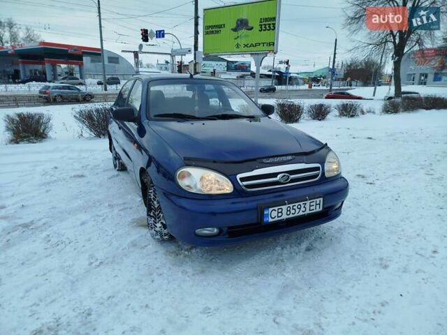 Синий ЗАЗ Ланос, объемом двигателя 1.5 л и пробегом 147 тыс. км за 2999 $, фото 5 на Automoto.ua