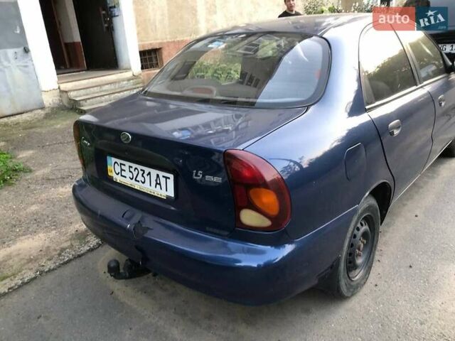 Синий ЗАЗ Ланос, объемом двигателя 1.5 л и пробегом 147 тыс. км за 3900 $, фото 2 на Automoto.ua