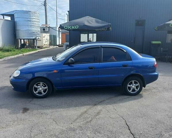 Синий ЗАЗ Ланос, объемом двигателя 1.3 л и пробегом 114 тыс. км за 3300 $, фото 10 на Automoto.ua